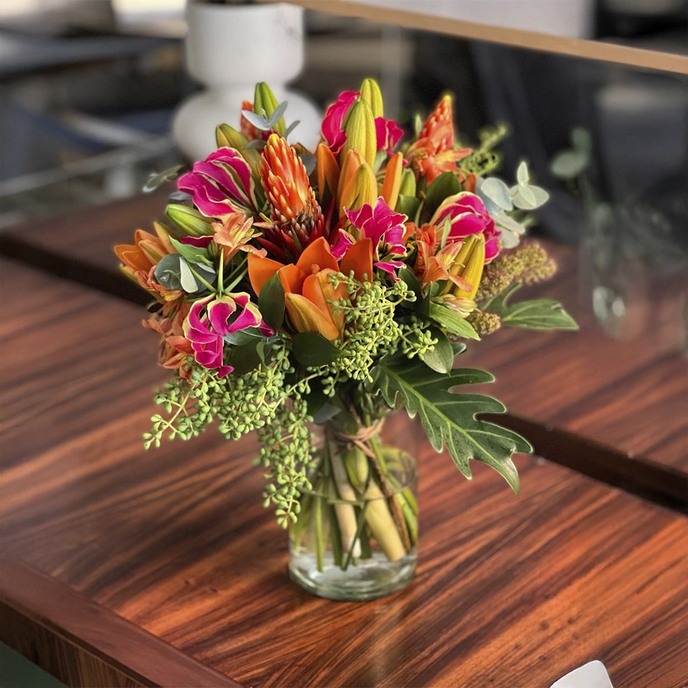 Arranjo Sunset Bloom