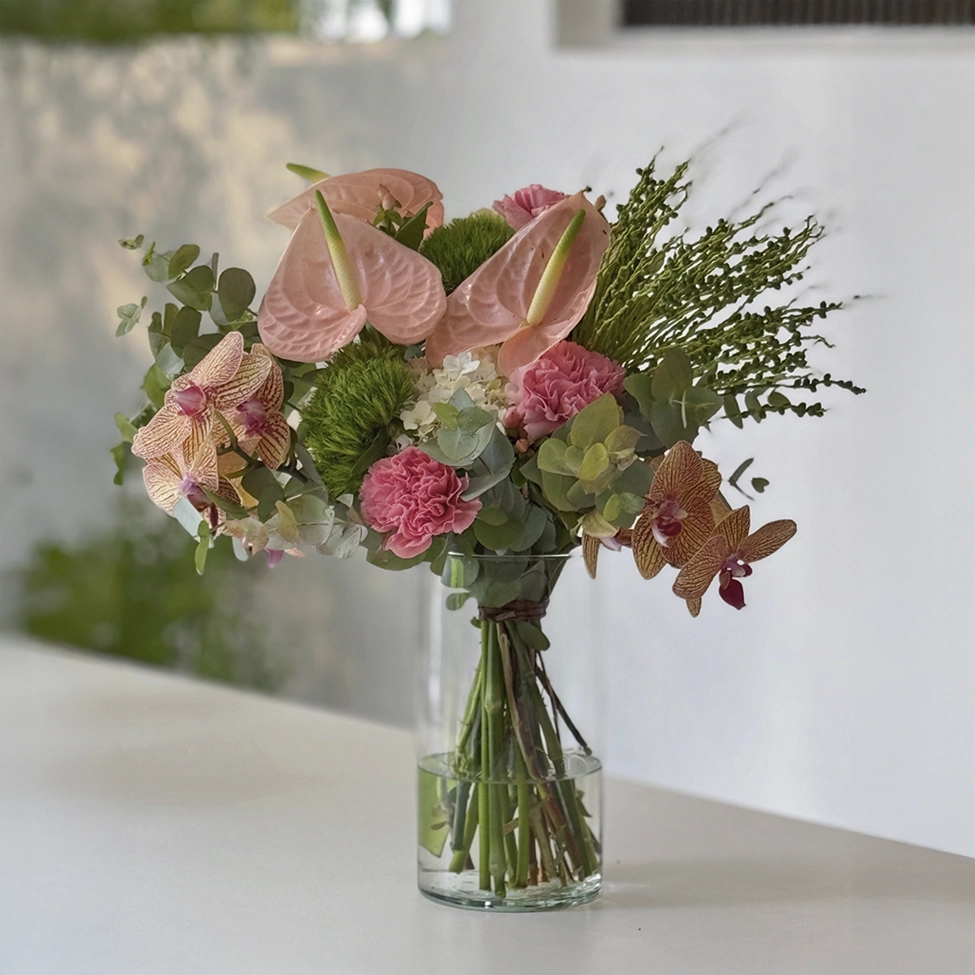 Arranjo Blush Garden