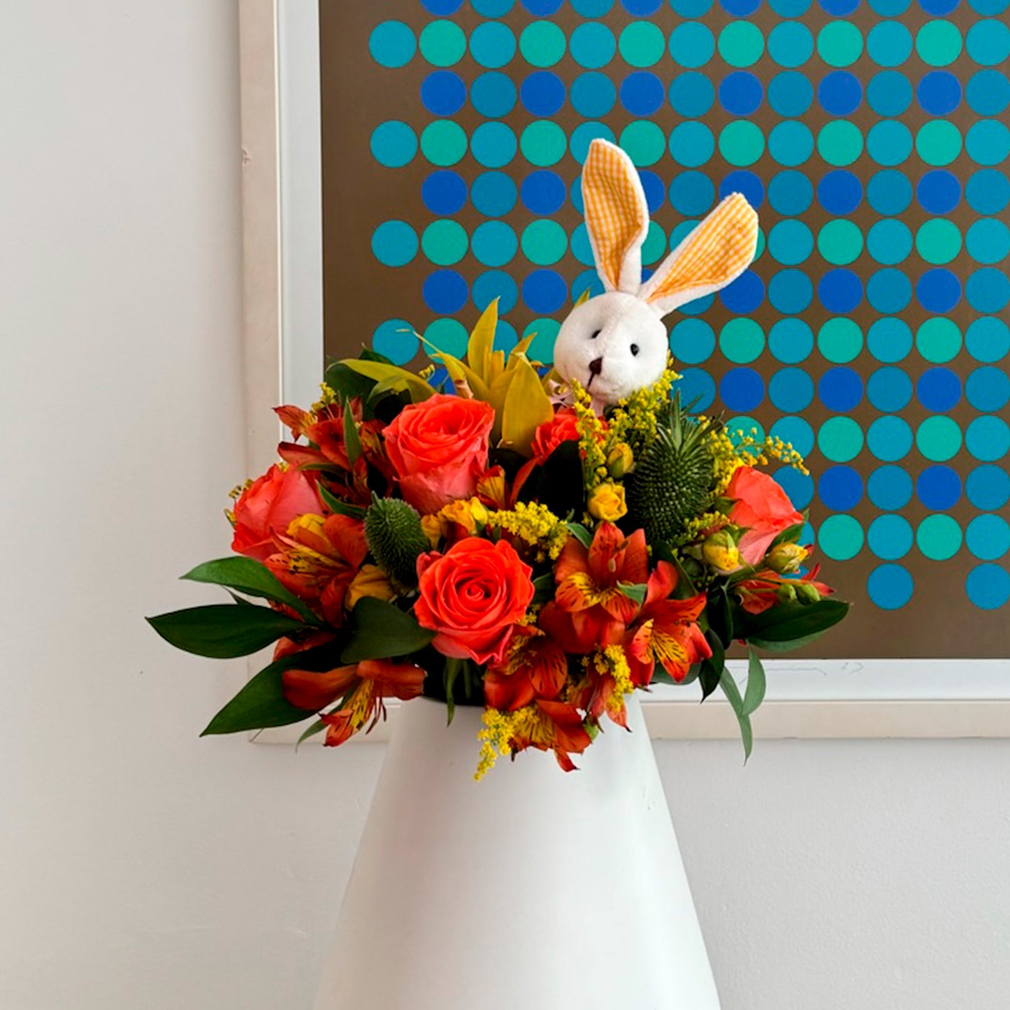 Arranjo Easter Glow