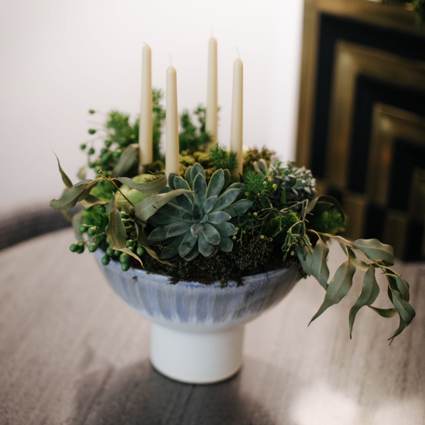 Centro de Mesa Étoile (com velas)